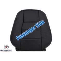 2008-2014 Mercedes-Benz C250 C300 C350 4-Door Sedan Replacement Leather Seat Cover: Passenger Side Lean Back, Black