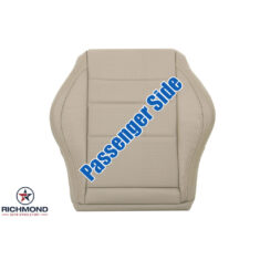 2012-2015 Mercedes-Benz C250 C350 2-Door Coupe Replacement Leather Seat Cover: Passenger Side Bottom, Tan Perforated
