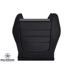 2016-2023 Mercedes-Benz C250 C300 2-Door Coupe Replacement Leather Seat Cover: Driver Side Bottom, Black Perforated