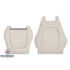 2016-2023 Mercedes-Benz C250 C300 2-Door Coupe Replacement Leather Seat Covers: Driver Side Complete, Tan Perforated