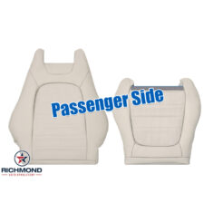 2016-2023 Mercedes-Benz C250 C300 2-Door Coupe Replacement Leather Seat Covers: Passenger Side Complete, Tan Perforated