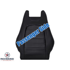 2016-2023 Mercedes-Benz C250 C300 2-Door Coupe Replacement Leather Seat Cover: Passenger Side Lean Back, Black Perforated
