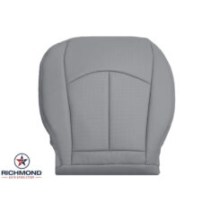 2003-2009 Mercedes-Benz E320 E350 Replacement Leather Seat Cover: Driver Side Bottom, Gray