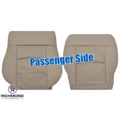 2010-2013 Mercedes-Benz E200 E250 E350 Replacement Leather Seat Covers: Passenger Side Complete, Tan