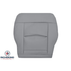 2010-2013 Mercedes-Benz E200 E250 E350 Replacement Leather Seat Cover: Driver Side Bottom, Gray