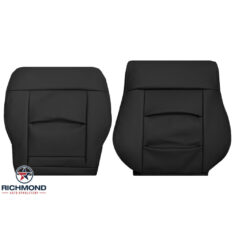 2010-2016 Mercedes-Benz E200 E250 E350 Replacement Leather Seat Covers: Driver Side Complete, Black