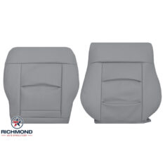 2010-2013 Mercedes-Benz E200 E250 E350 Replacement Leather Seat Covers: Driver Side Complete, Gray