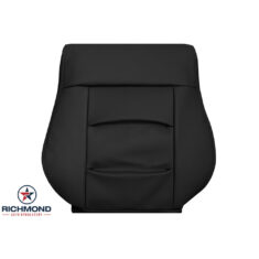 2010-2016 Mercedes-Benz E200 E250 E350 Replacement Leather Seat Cover: Driver Side Lean Back, Black