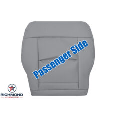 2010-2013 Mercedes-Benz E200 E250 E350 Replacement Leather Seat Cover: Passenger Side Bottom, Gray
