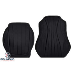 2017-2020 Mercedes-Benz E300 E350 E400 E450 Replacement Leather Seat Covers: Driver Side Complete, Black