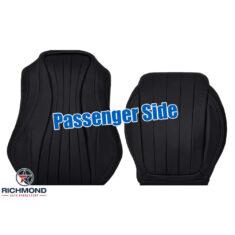 2021-2023 Mercedes-Benz E300 E350 E450 Replacement Leather Seat Covers: Passenger Side Complete, Black