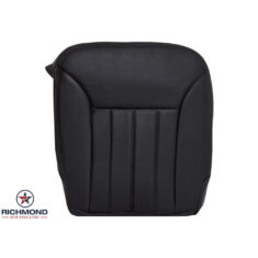 2006-2008 Mercedes-Benz ML320 ML350 ML500 ML550 Replacement Leather Seat Cover: Driver Side Bottom, Black