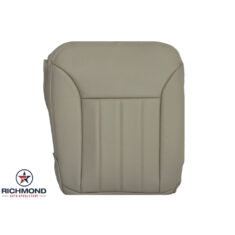 2006-2008 Mercedes-Benz ML320 ML350 ML500 ML550 Replacement Leather Seat Cover: Driver Side Bottom, Tan