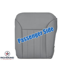 2006-2008 Mercedes-Benz ML320 ML350 ML500 ML550 Replacement Leather Seat Cover: Passenger Side Bottom, Gray