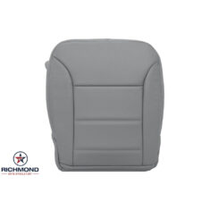 2009-2011 Mercedes-Benz ML320 ML350 ML450 ML500 Replacement Leather Seat Cover: Driver Side Bottom, Gray