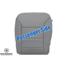 2009-2011 Mercedes-Benz ML320 ML350 ML450 ML500 Replacement Leather Seat Cover: Passenger Side Bottom, Gray