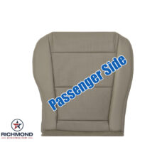 2001-2003 Acura MDX Replacement Leather Seat Cover: Passenger Side Bottom, Tan Perforated