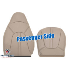 2000-2002 Ford Expedition Eddie Bauer Replacement Leather Seat Cover: Passenger Side Complete, Tan