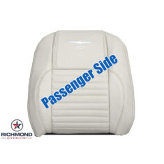 2005 Ford Thunderbird 50th Anniversary Special Edition Replacement Leather Seat Cover: Passenger Side Lean Back, Cashmere (Off-White/Cream)