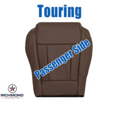 2019-2026 Subaru Ascent Touring Replacement Leather Seat Cover: Passenger Side Bottom, Brown Perforated