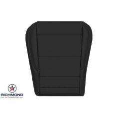 2022-2025 GMC Sierra 1500 Work Truck W/T Base Replacement Vinyl Seat Cover: Driver Side Bottom, Black