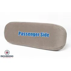 2000-2001 Ford F-250 XLT Replacement Cloth Armrest Cover: Passenger Side Armrest, Tan