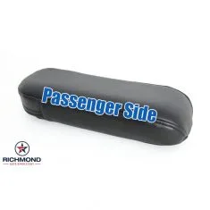 2000 Ford F-150 Harley-Davidson Replacement Leather Armrest Cover: Passenger Side Armrest, Black
