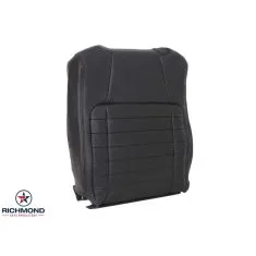 2001 Ford F-150 Harley-Davidson Replacement Leather Seat Cover: Driver Side Lean Back, Black