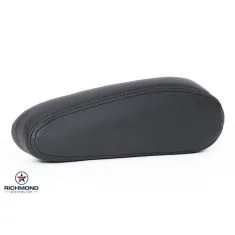 2003-2004 Chevy Avalanche LT LS Z71 Z66 Leather Armrest Cover: Driver Side Armrest, Dark Gray