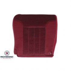 1994-1996 Dodge Ram 2500 SLT Laramie Replacement Cloth Seat Cover: Driver Side Bottom, Red