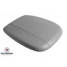 1997-1999 Lincoln Navigator: Replacement Leather Center Console Lid Cover, Gray