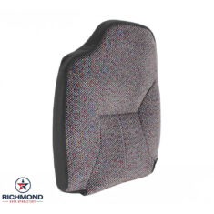 1998-2002 Dodge Ram 3500 SLT Laramie Replacement Cloth Seat Cover: Driver Side Lean Back, Dark Gray