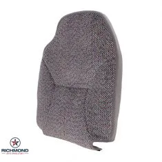 1998-2002 Dodge Ram 2500 SLT Laramie Replacement Cloth Seat Cover: Driver Side Lean Back, Light Gray