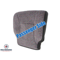 1998-2002 Dodge Ram 3500 SLT Laramie Replacement Cloth Seat Cover: Passenger Side Bottom, Dark Gray