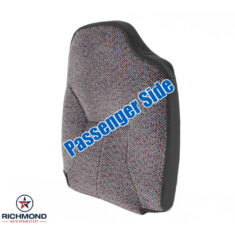 1998-2002 Dodge Ram 3500 SLT Laramie Replacement Cloth Seat Cover: Passenger Side Lean Back, Dark Gray