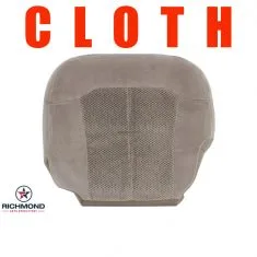2000-2002 Chevy Tahoe & Suburban LS LT Z71 Replacement Cloth Seat Cover: Driver Side Bottom, Tan