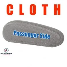 1999-2002 Chevy Silverado LS Z71 Cloth Armrest Cover: Passenger Side Armrest, Gray