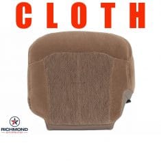 2000 Chevy Tahoe & Suburban LS LT Z71 Replacement Cloth Seat Cover: Driver Side Bottom, Medium Dark Oak