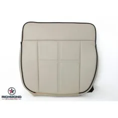 2006-2008 Lincoln Mark LT Replacement Leather Seat Cover: Driver Side Bottom, Tan