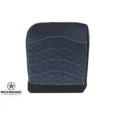1999-2000 Ford F-350 XLT Replacement Cloth Seat Cover: Driver Side Bottom, Blue
