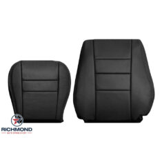 2009-2012 Ford Escape Replacement Leather Seat Covers: Driver Side Complete, Black