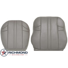 2002-2004 Jeep Grand Cherokee Laredo Replacement Leather Seat Covers: Driver Side Complete, Taupe