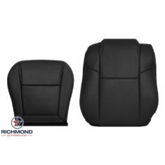 2003-2005 Honda Pilot Replacement Leather Seat Covers: Driver Side Complete, Black Perforated
