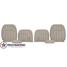 2003-2005 Mercury Grand Marquis Replacement Leather Seat Covers: Driver & Passenger Complete, Tan