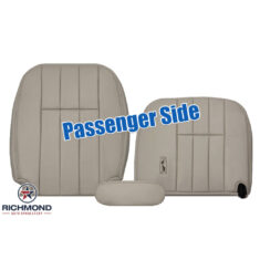 2003-2005 Mercury Grand Marquis Replacement Leather Seat Covers: Passenger Side Complete, Tan