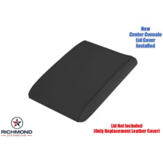 2010-2015 Lexus RX350 RX450h Replacement Leather Center Console Lid Cover, Black