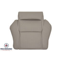 1984-1988 Chevy Corvette Replacement Leather Seat Cover: Driver Side Bottom, Tan Perforated