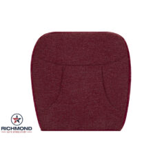 1992-1993 Ford F-250 XLT Replacement Cloth Seat Cover: Driver Side Bottom, Red Cloth 50/50