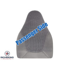 1997-1998 Ford F-150 XLT Replacement Cloth Seat Cover: Passenger Side Lean Back, Gray