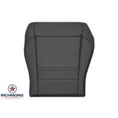 1998-2001 Mercury Mountaineer Replacement Leather Seat Cover: Driver Side Bottom, Dark Gray
